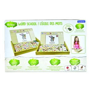 Bio toys l’ecole des mots bilingue français- anglais - jeu en bois