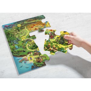 La chasse aux trésors sur l'ile