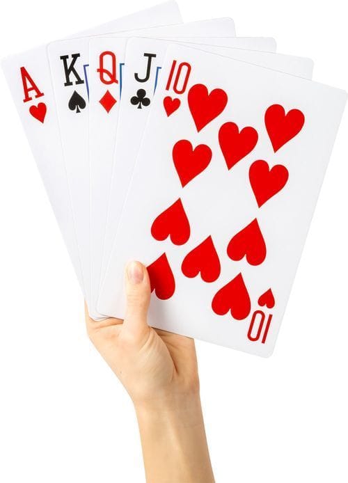 Legler jeu de carte à jouer xl