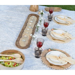 Verres à vin marron en acrylique - lot de 6