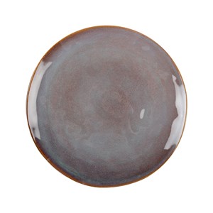 Assiette plate bordeaux