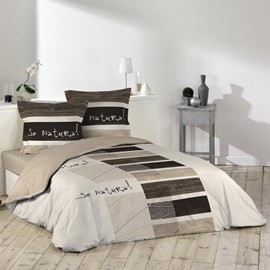 Housse de couette 200x200 + 2 taies so n