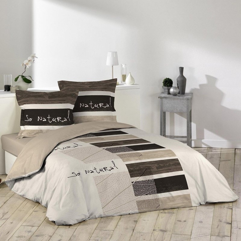 Housse de couette 200x200 + 2 taies so n