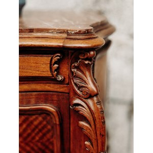 Table de chevet en marbre n°401