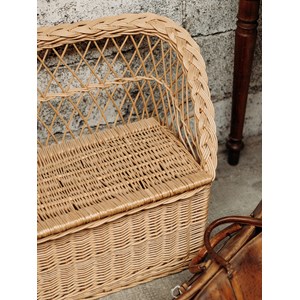 Antoine, le banc en osier n°142