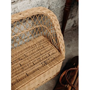 Antoine, le banc en osier n°142