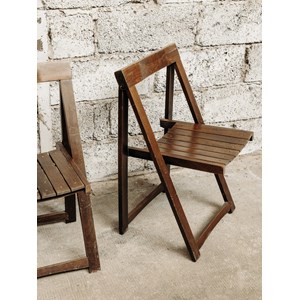 Alma, la paire de chaises pliantes n°262