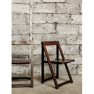 Alma, la paire de chaises pliantes n°262