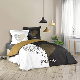 Housse de couette 220x240 + 2 taies miu