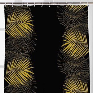 Rideau de douche 180x200 orbella noir