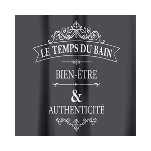 Rideau de douche 180x200 vintage
