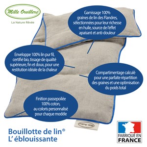 Bouillotte l'eblouissante en lin