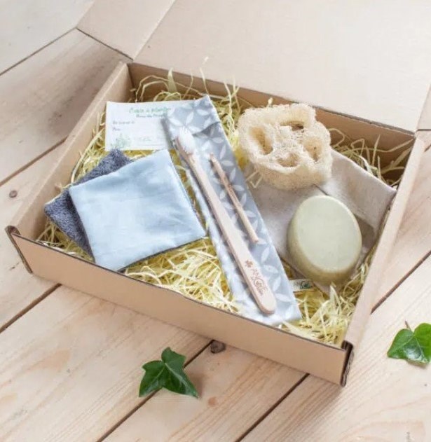ANGIE BE GREEN - Coffret zero dechet salle de bain