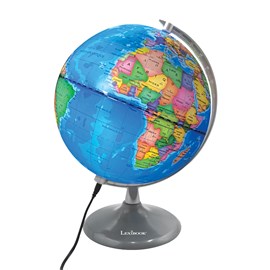 Globe jour et nuit lumineux (français)