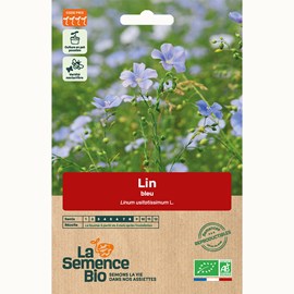 Lin bleu - graines bio
