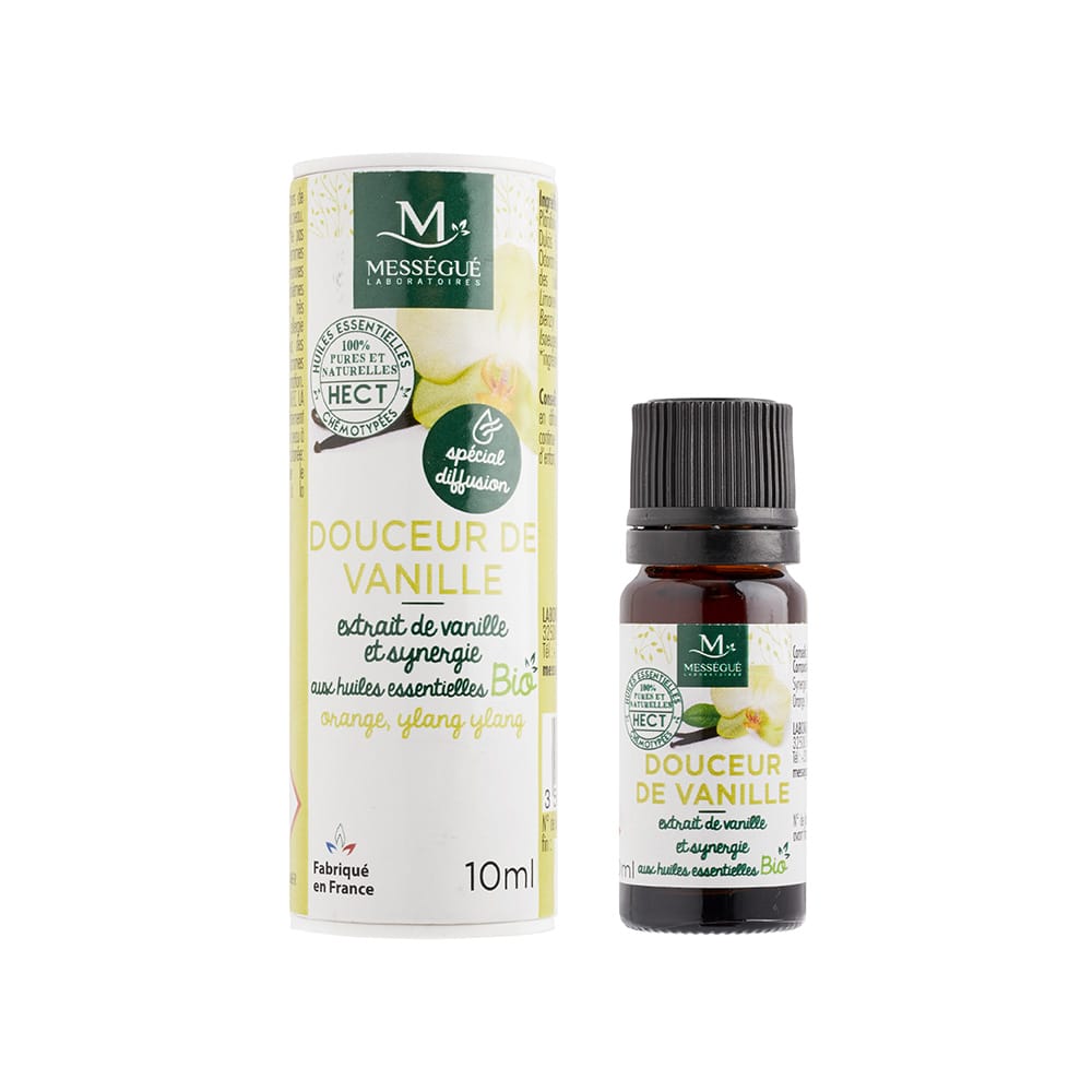 Douceur de Vanille - Synergie d'huiles essentielles Bio 10 ml - Mességué