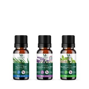 Kit printemps bio - 3 huiles ess.