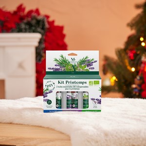 Kit printemps bio - 3 huiles ess.