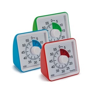 Timer silencieux vert - piles incluses