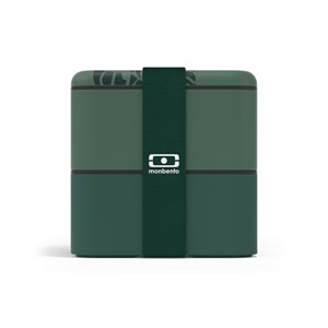 Lunch box carrée 2x850ml jungle
