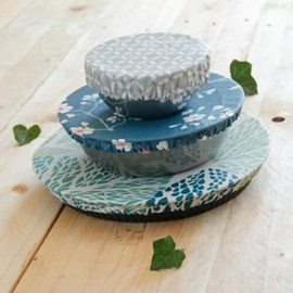 Trio charlotte alimentaire couvre plat