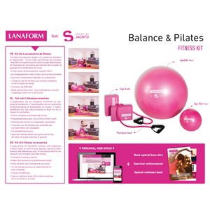 Kit fitness balance & pilates lanaform