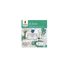 Mes posters à colorier le jardin