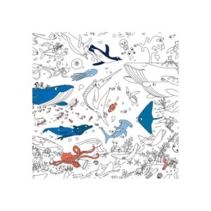 Mes posters à colorier océans