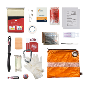 Kit secours éco-conçu randonnée - orange