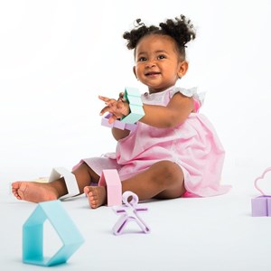 Personnages et maisons à empiler en sili