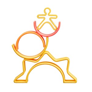 Soleil à empiler en silicone