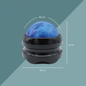Boule de massage roll - bleu