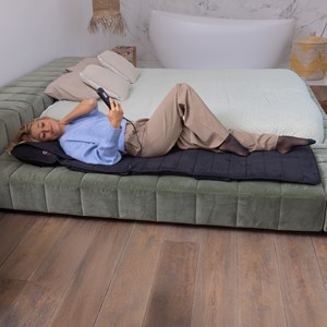 Tapis massant par vibration et shiatsu