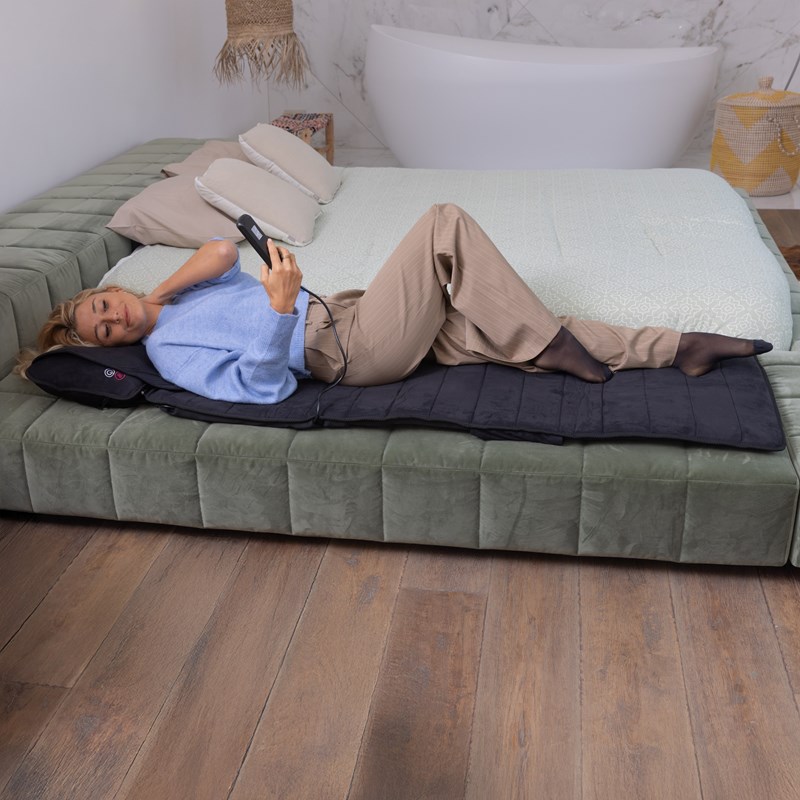 Tapis massant par vibration et shiatsu