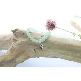 Bracelet perles aventurine & lucky