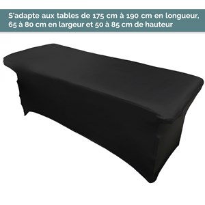 Housse intégrale pour table de massage 