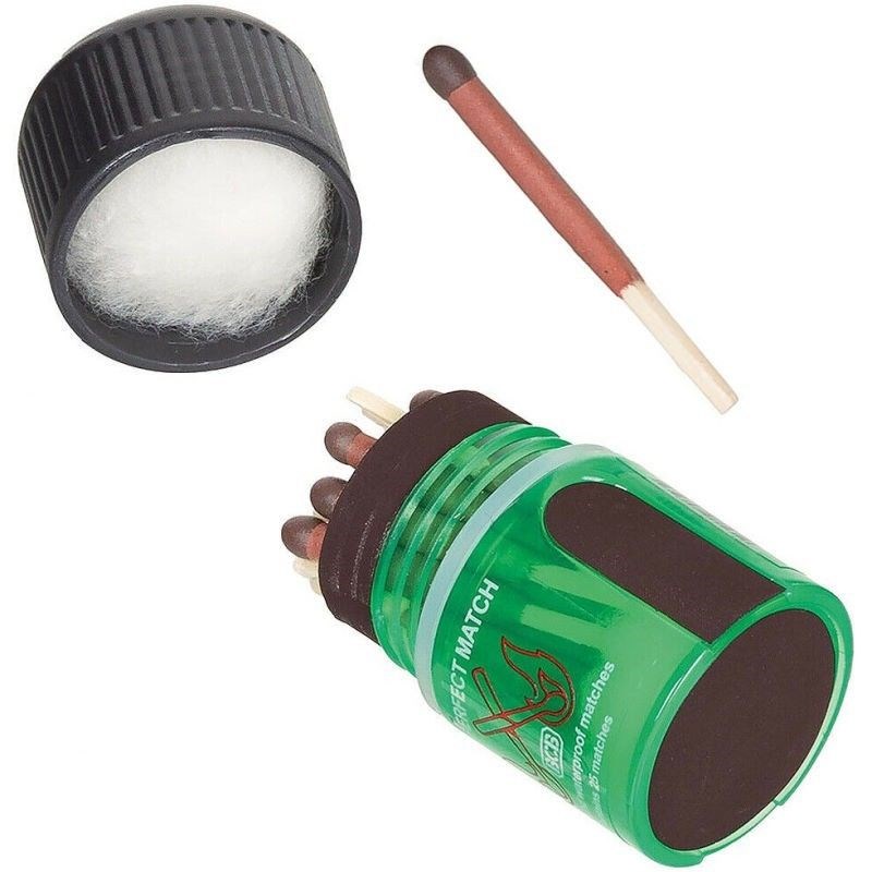 Boîte étanche + allumettes étanches bcb