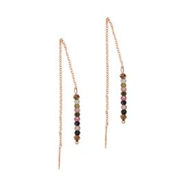 Boucles d'oreilles lumia tourmaline