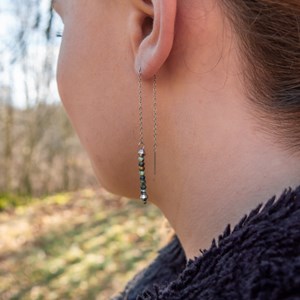 Boucles d'oreilles lumia turquoise