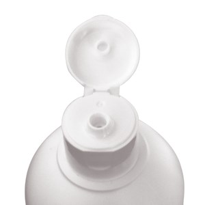 Flacon 100 ml transparent avec pompe crème or