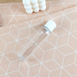 Flacon 100 ml transparent - capsule serv