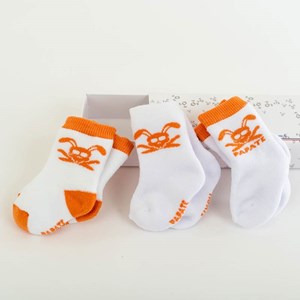 Chaussettes naissance en coton bio