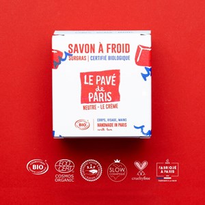 Pavé de paris neutre - savon à froid bio