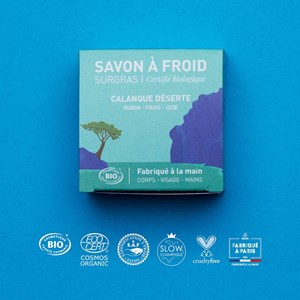 Calanque déserte - savon à froid bio