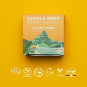 Lagon étincelant - savon à froid bio