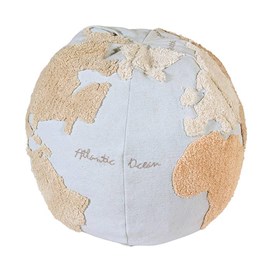 Pouf carte du monde  lorena canals