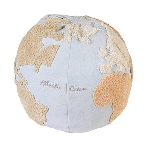 Lorena canals pouf carte du monde - coto
