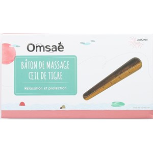 Bâton de massage arrondi oeil de tigre