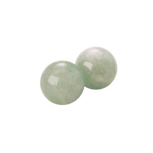 Boules relaxation chinoises jade vert