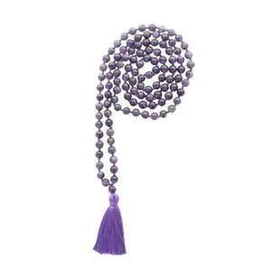 Mala en améthyste 108 perles